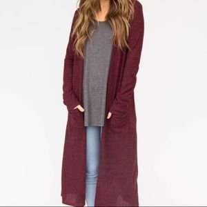 Duster Brushed Burgundy